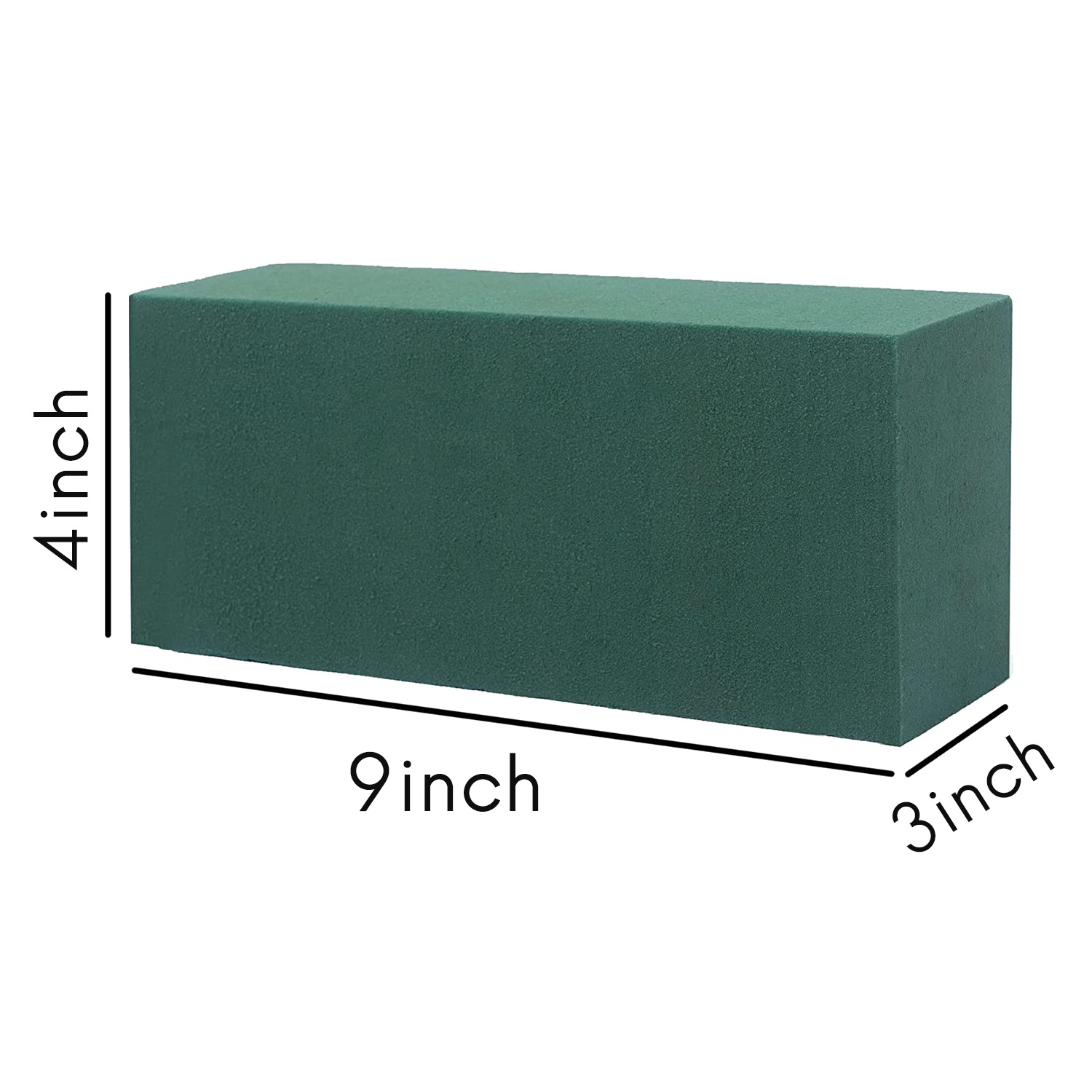 Pack of 6 Dry Floral Foam Blocks for Artificial Flower Arrangements with  Knife