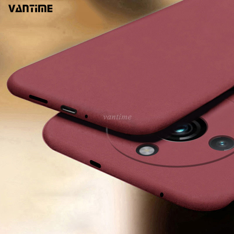 Vantime for Realme 11 Pro / 11 Pro+ Plus 5G Case Soft Sandstone Slim Matte Cover