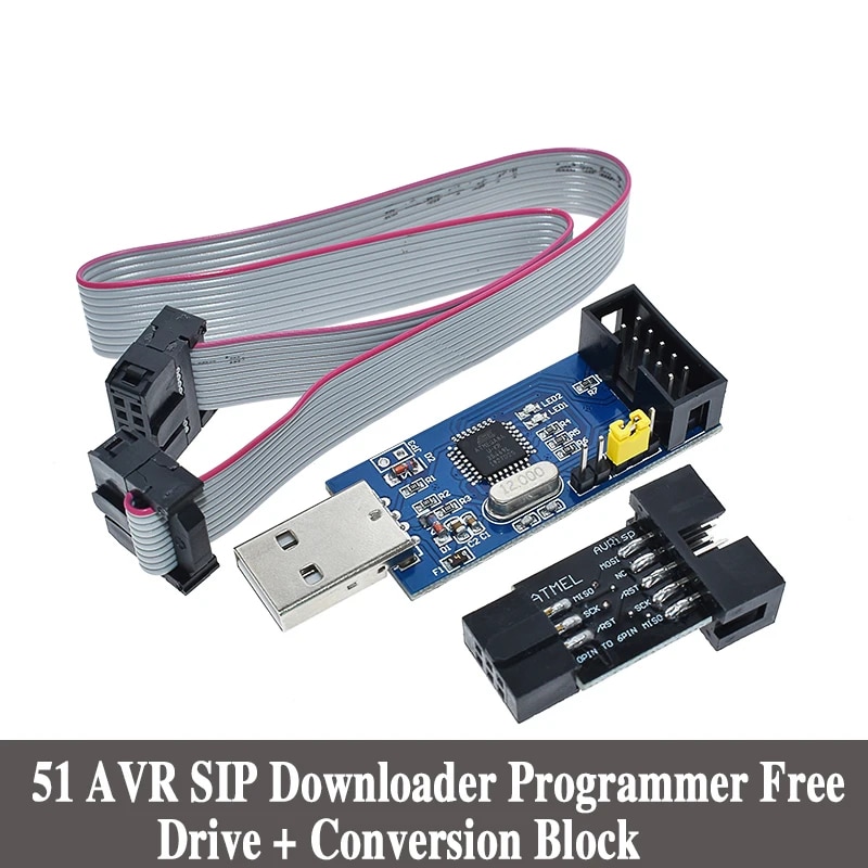 official USBASP USBISP AVR Programmer USB ISP USB ASP ATMEGA8 ATMEGA128 ...