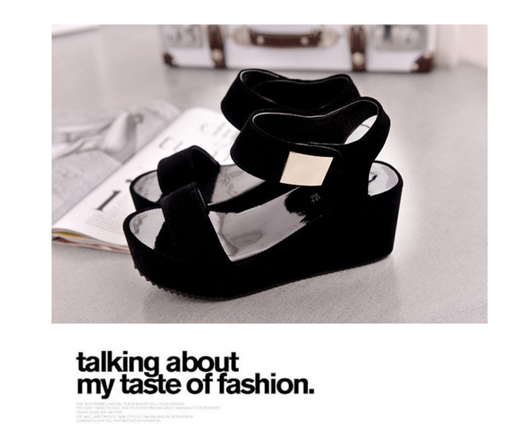 velcro creepers platform sandals