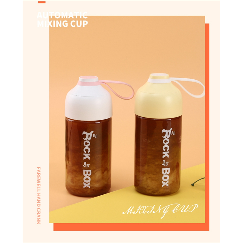Premium Electric Protein Shaker Bottle, for Protein Shakes,White. 