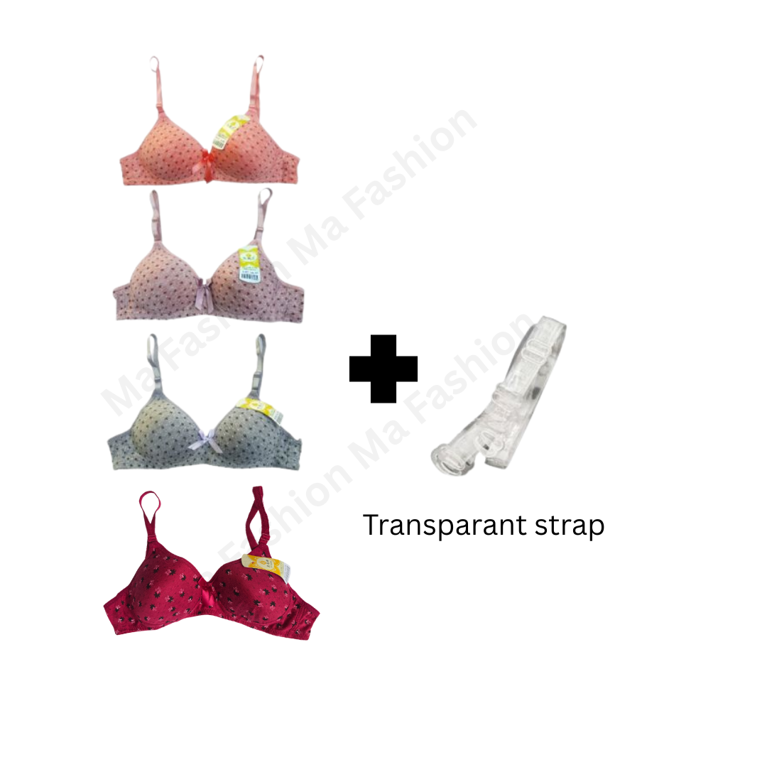 Padded Bra Womens Small Cup Bra Non wired Full Cup Comfortable Girls Brassiere Ladies Bra Teen Bra