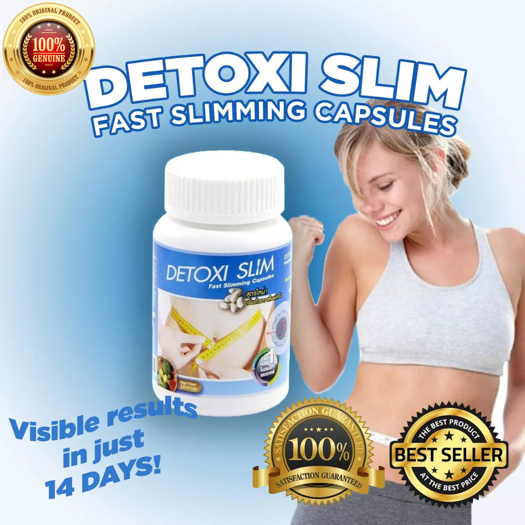 Natural Herbal Extract Detoxi Slim Fast slimming Capsules weight loss supplements/ Diet Fat Burner/Diet Detox. 