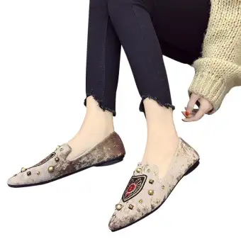 womens flat shoes for work