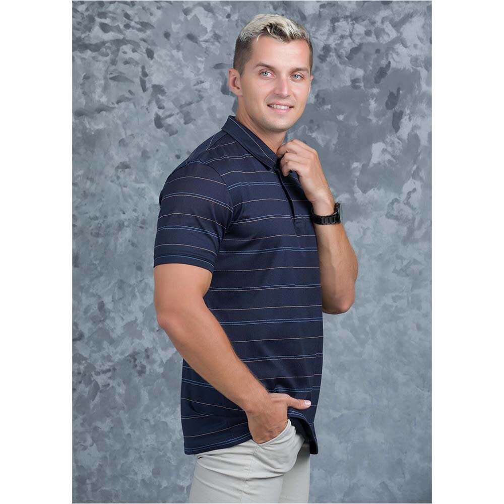 Casual Wear Self Collar T-Shirt. 