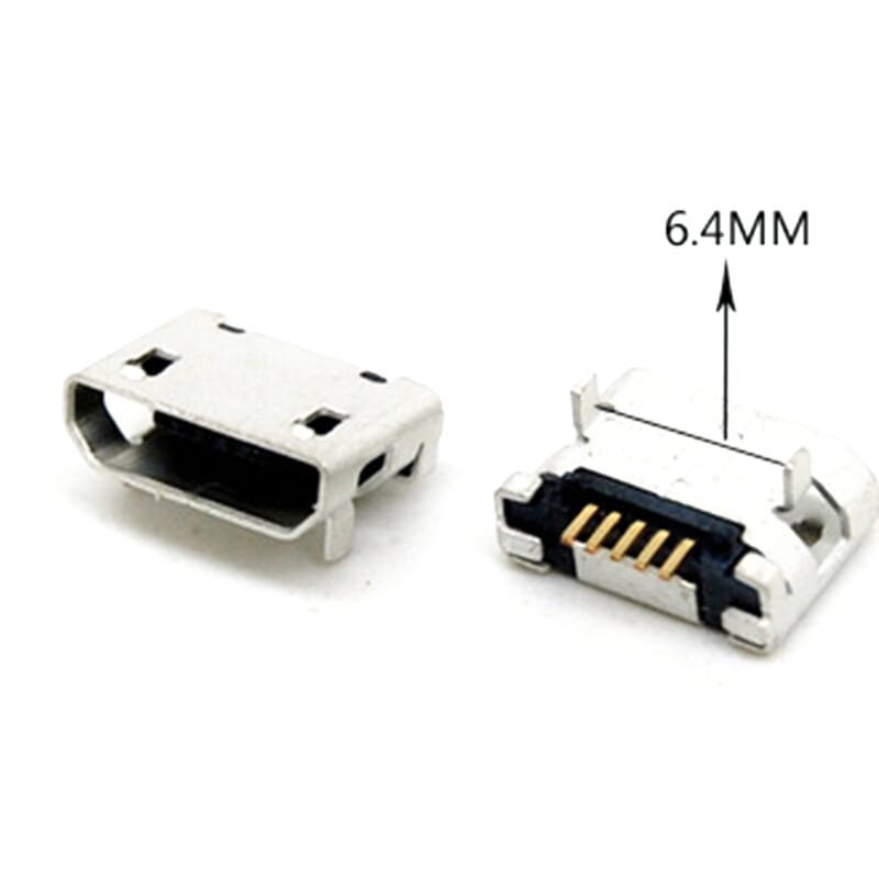 10pcs 10x China Keypad Phone Micro USB Female 5Pin Charging Socket