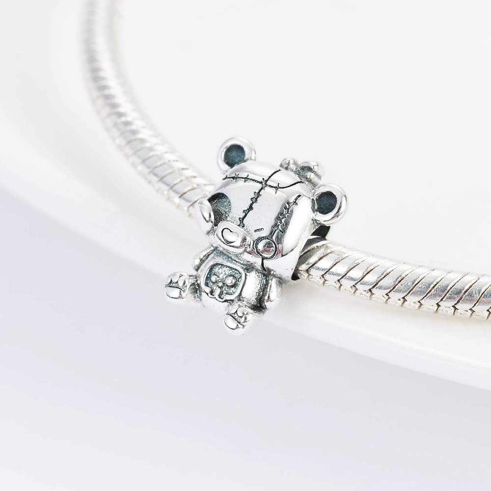 New 925 Silvering Cute Animal Kangaroo Cow Dog Pig Whale Cat Snail Sea Turtle Charm Beads Fit Original Pandora Diy Women Jewelry. 