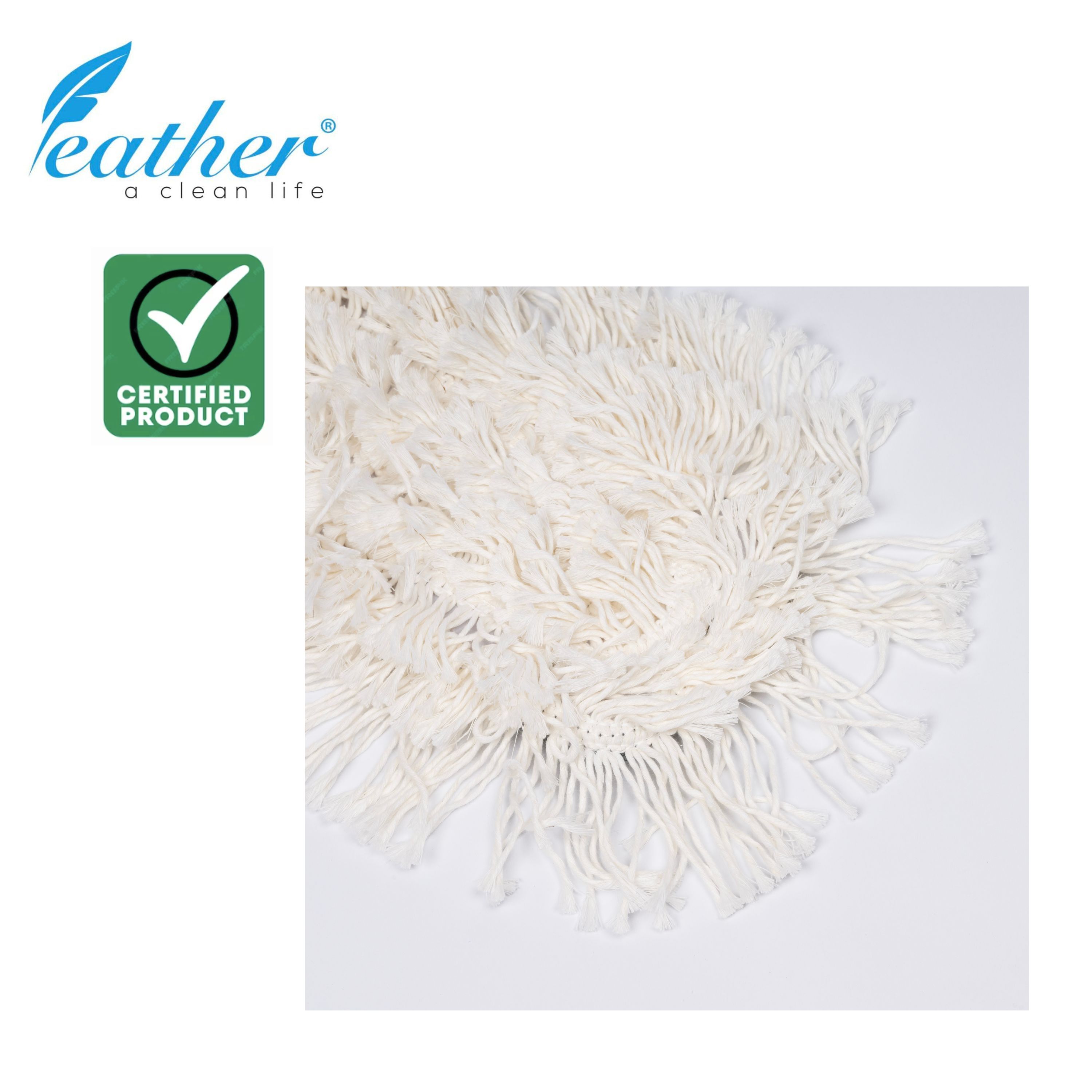 40CM COTTON REFILL FOR FLAT MOP. 