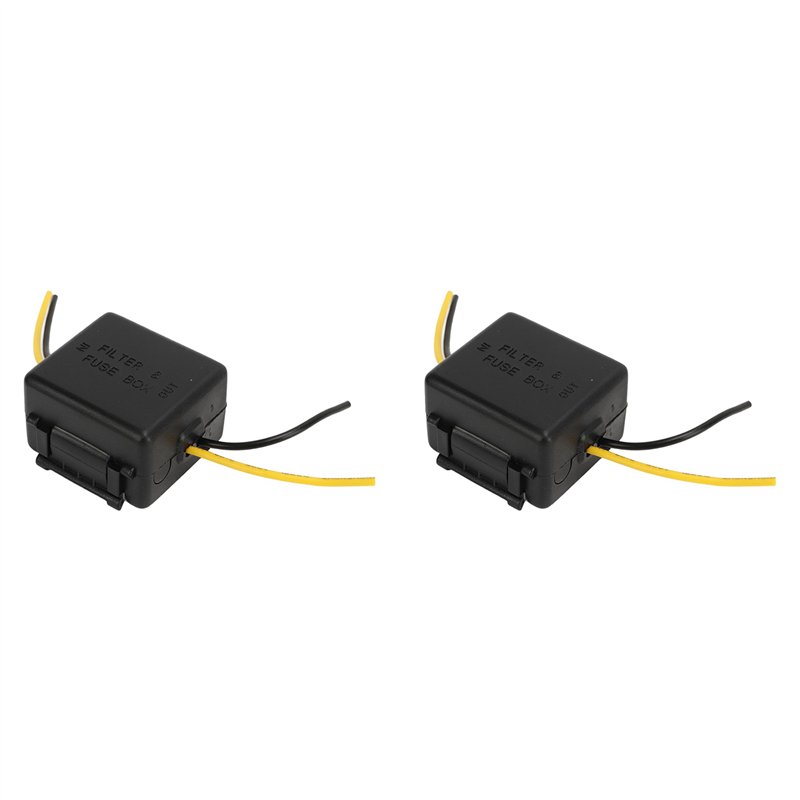 12V Noise Filter For Stereo EMI Noise Ground Loop Isolator Suppressor For Auto  Car Power Filter