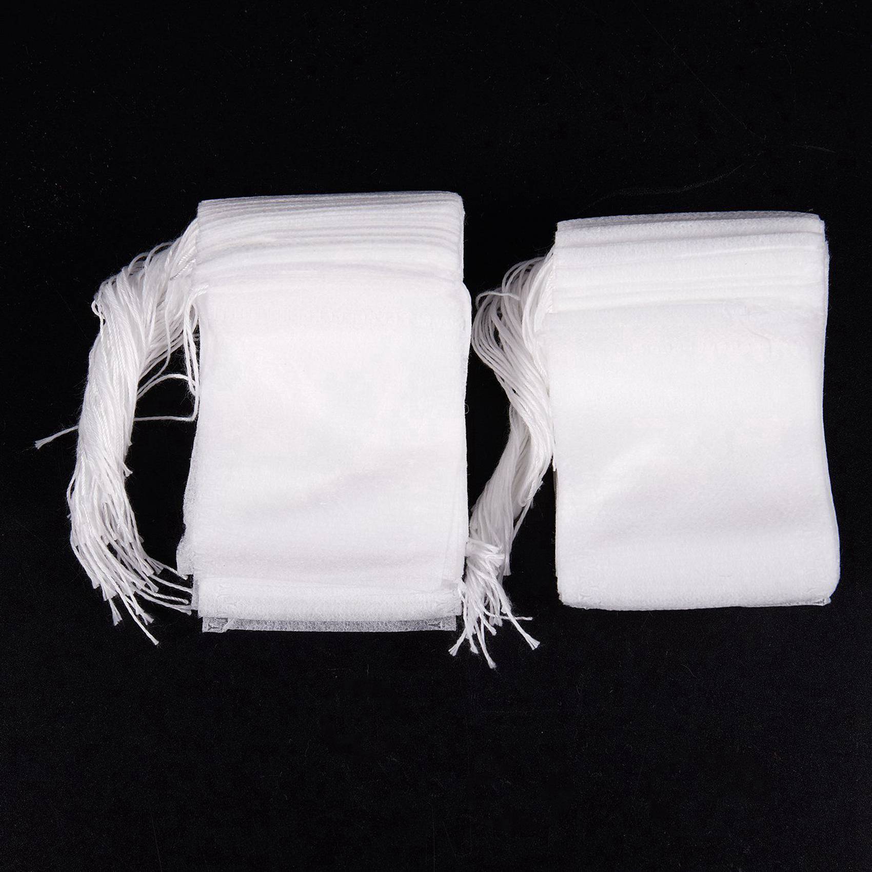 400 Pcs Disposable Empty Tea Bag String Heat Seal Filter Paper. 