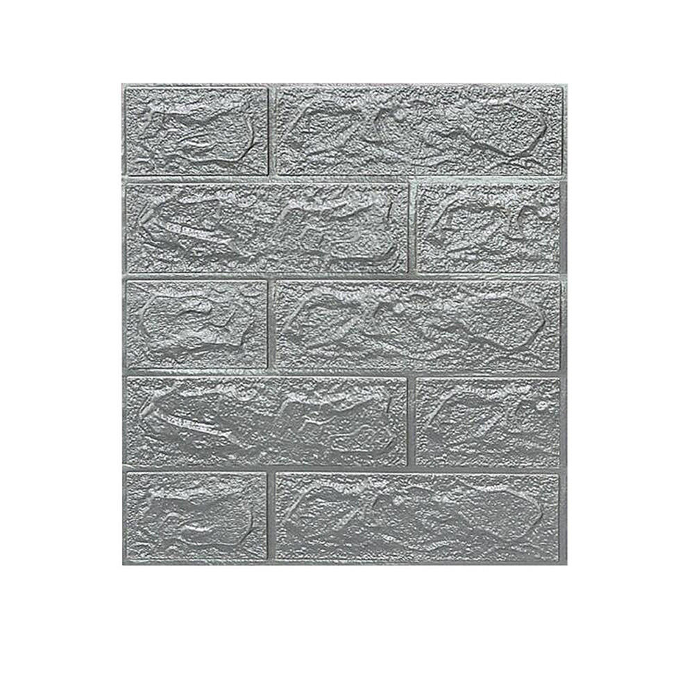 3D Wallpaper Wall Stickers 3D Wallpaper Foam Brick Room Decor DIY