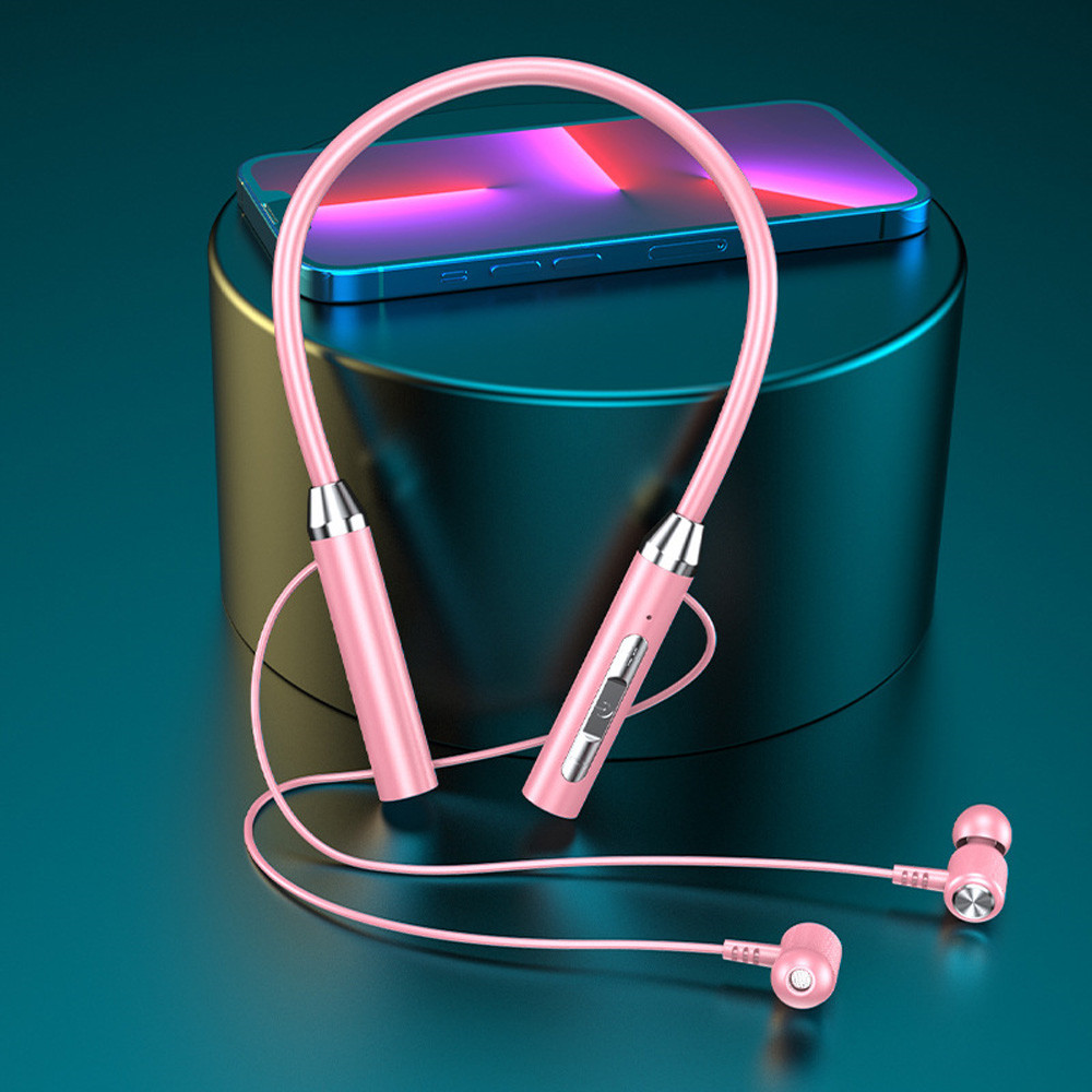 Wireless Headphones Bluetooth 5.0 Neckband Earphones Magnetic Sports Waterproof TWS Earbuds Bluetooth Headset With Microphone Mic. 