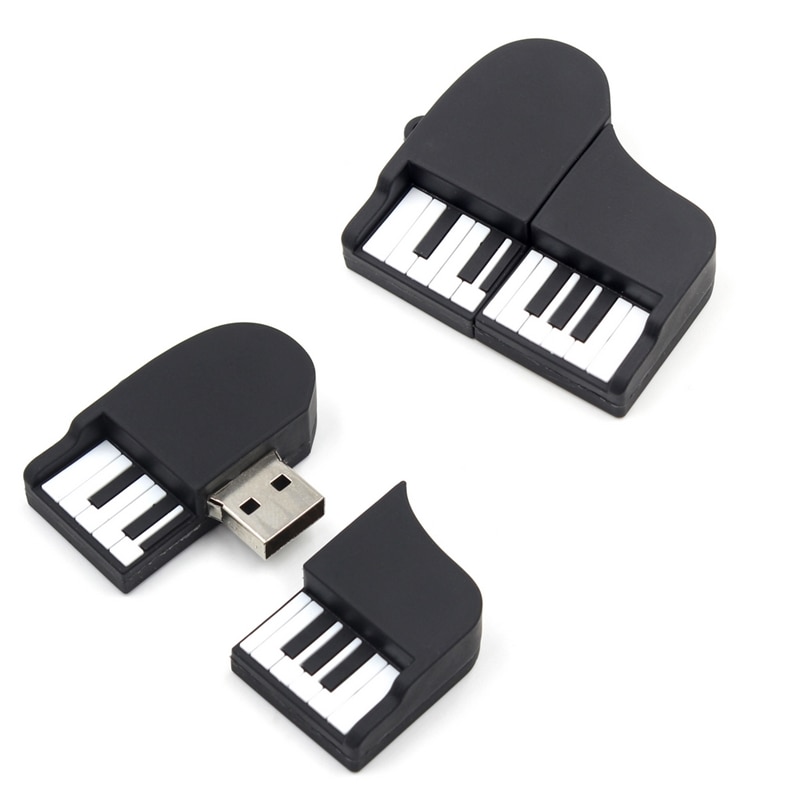 【128GB E】 Fast pen drive musical instrument keyboard accordion guitar violin flash drive 16G 32g 64g 128G. 