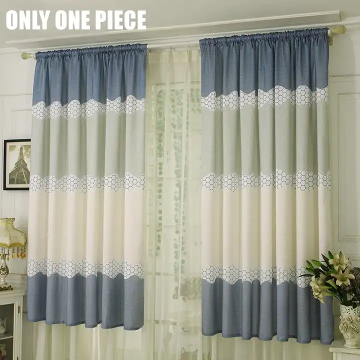 1 Piece Polyester Curtains Home Living Bedroom Window Drapes