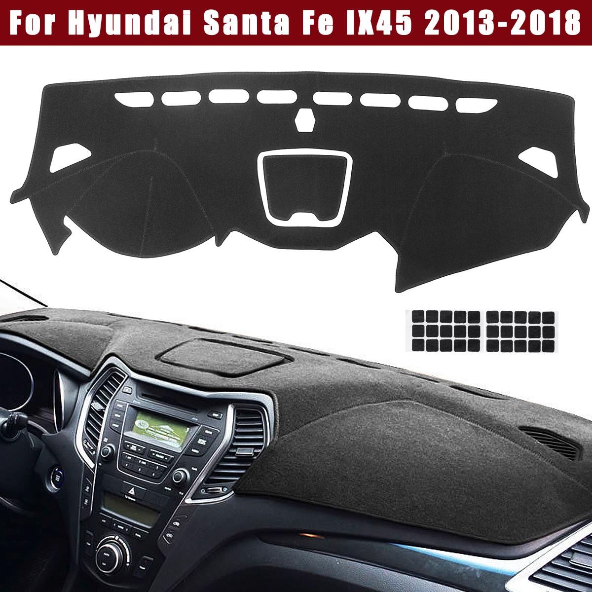 Dashboard Cover Console Dash Cover Dash Mat Carpet For Hyundai SantaFe