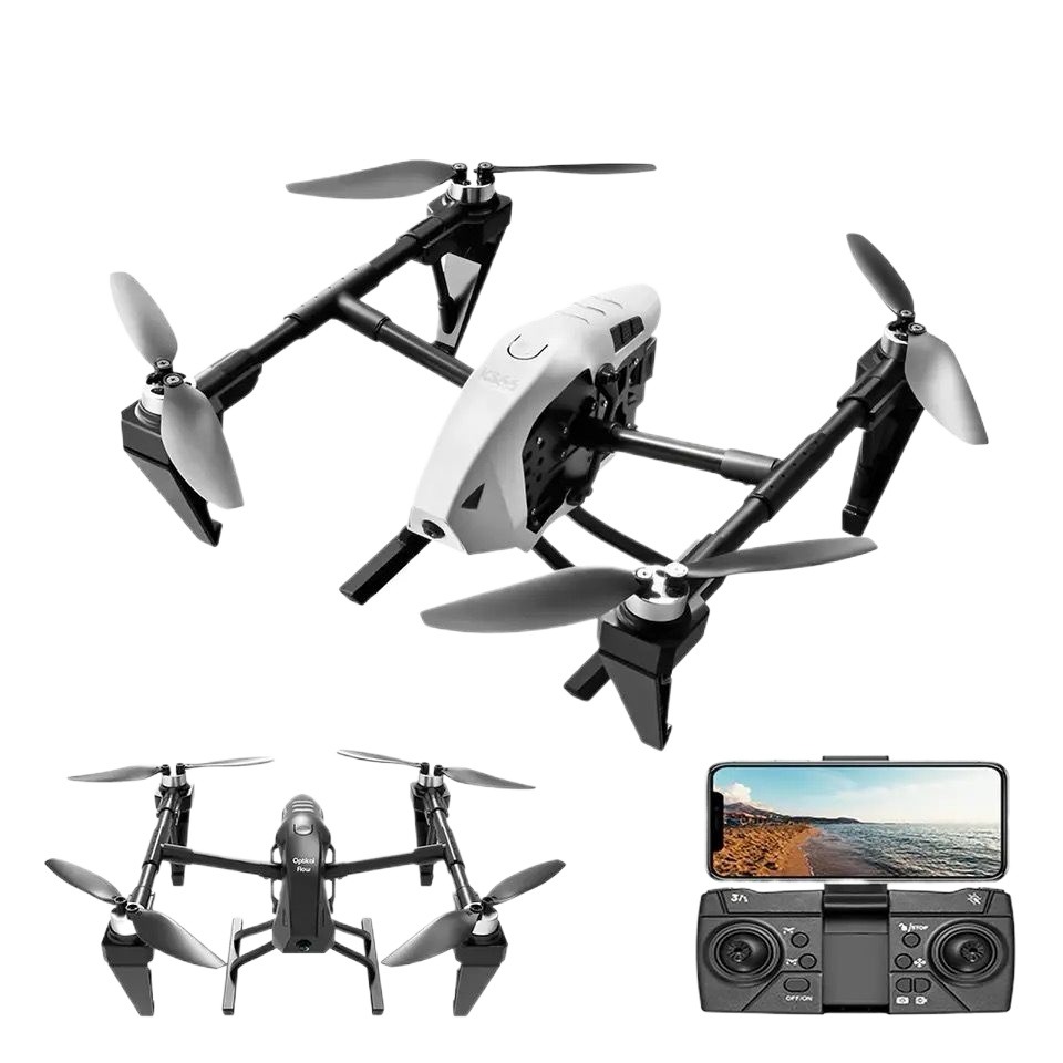 New Genuine KS66 Drone Dual Camera 8K Professional Optical Flow Dual Brushless Dron Visual Hover Free Bag PackDual Lens Alloy. 