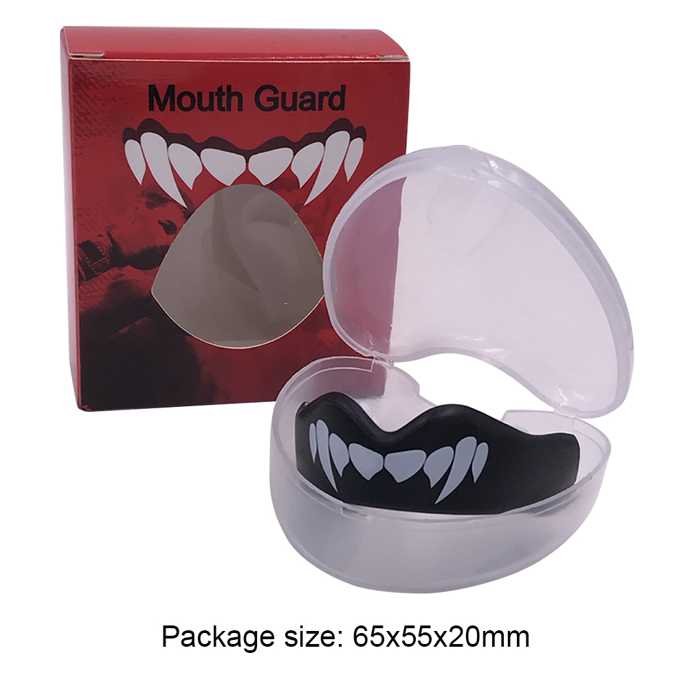 EVA Boxing Braces Mouthguard Protection Against Impact Boxing Tooth Brace Protection Buffering Effect for Lacrosse Martial Arts. 