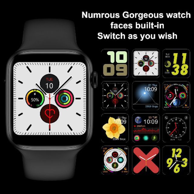 W34 Smart Watch - 1.5 Inch Full Touch Color: Buy Online at Best Prices in  SriLanka | Daraz.lk