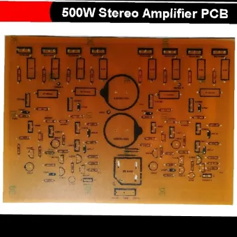 500w Stereo Transistor Power Amplifier Pcb Buy Online At Best Prices In Srilanka Daraz Lk