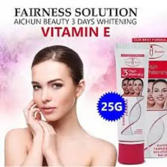 Aichun Beauty 3 Days Whitening Cream 25gm Advanced Rich In Vitamin E Buy Online At Best Prices In Srilanka Daraz Lk