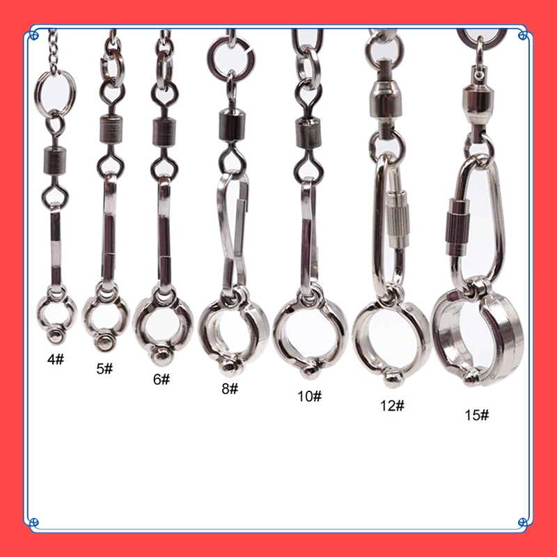 VibeVendor Parrot Stainless Steel Foot Ring Chain Opening Activity Ring for Lovebird Cockatiel Parakeet Bird Stand Anklet Bird Leg Rings. 