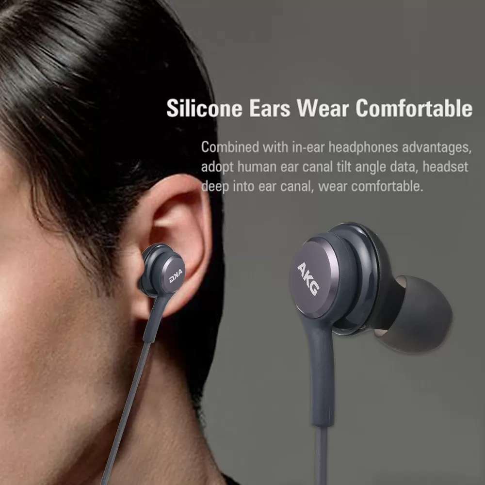 Samsung AKG EO-IG955 Earphones | 3.5mm Jack | Hi-Res Audio | Mic + Volume Control | A+ Quality. 