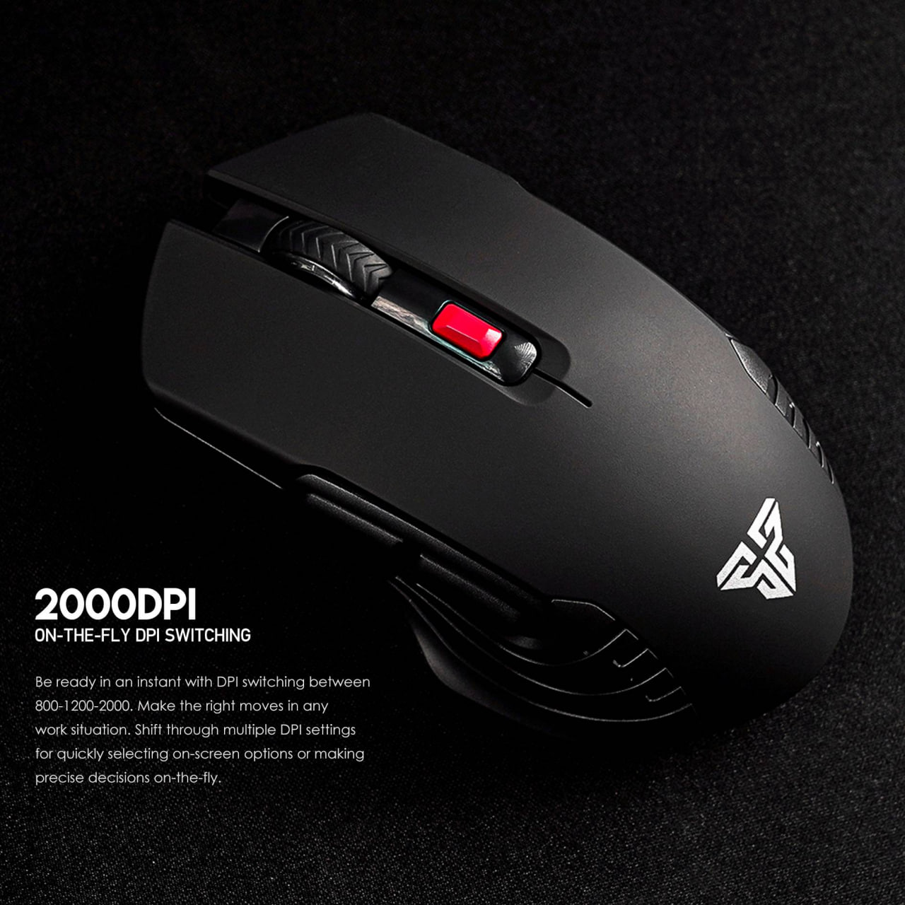 FANTECH RAIGOR III WG12 Wireless Mouse. 