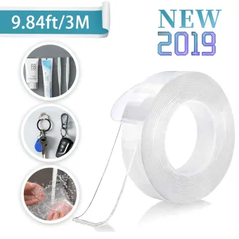 1 2 3 5m Transparent Double Sided Nano Pu Gel Tape Anti Slip Fixed Adhesive Tape 3m 1mm Buy Online At Best Prices In Srilanka Daraz Lk