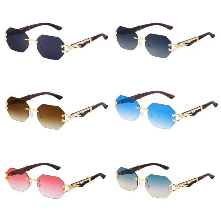 Designer octagonal outlet sunglasses