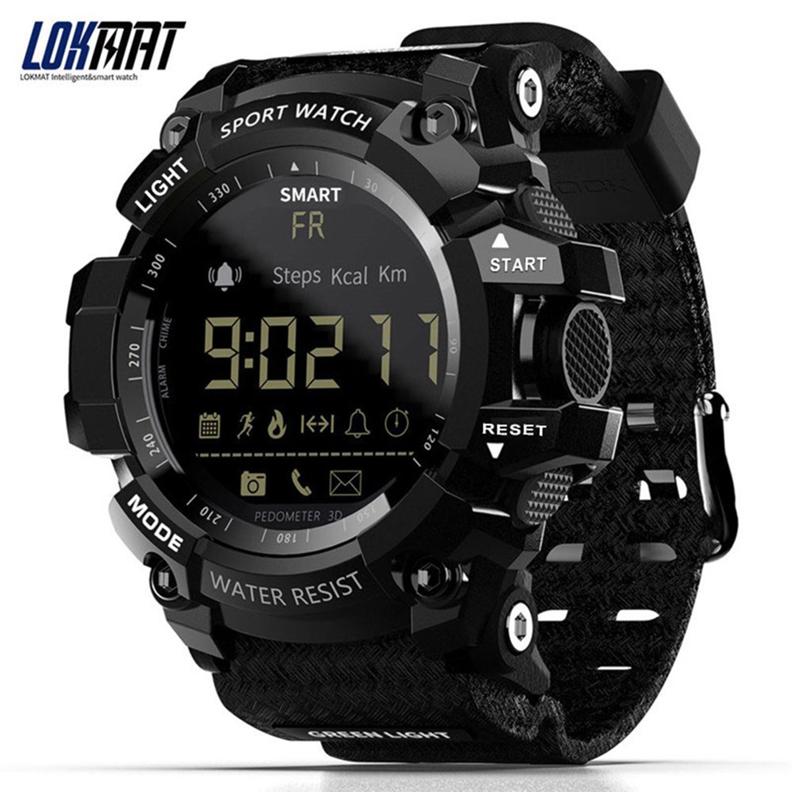 LOKMAT MK16 mart Watch Army Rugged Men Women Watch. 