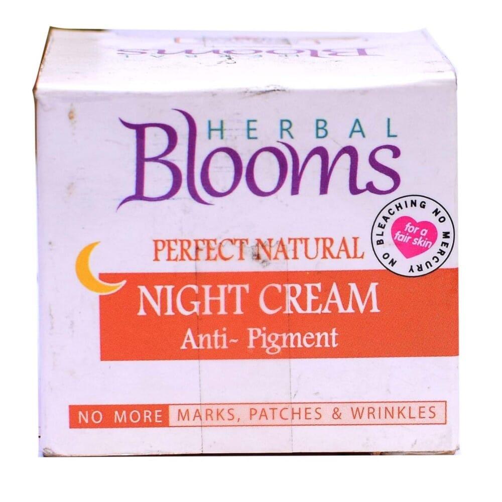 herbal blooms night cream
