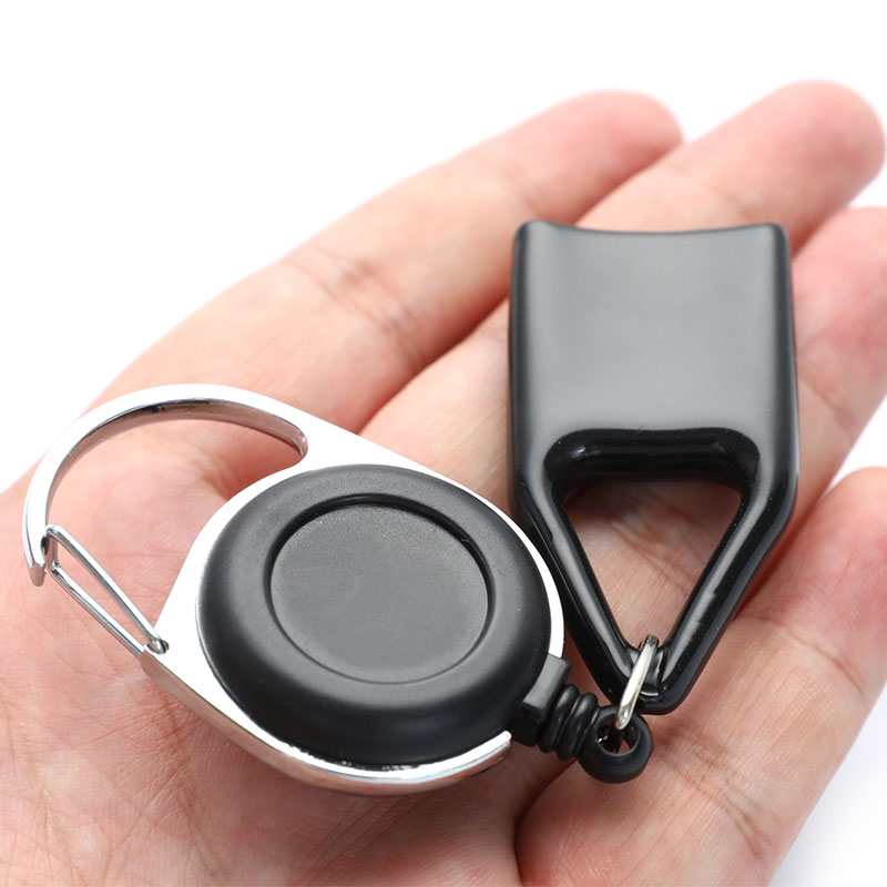 1pc Lighter Holder Cover Silicone Protective Lighter Leash Safe Stash Clip Retractable Keychain Holder Cover Smoking Accessories. 