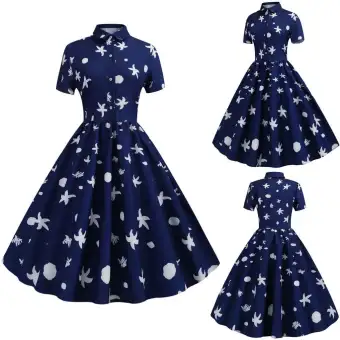 short sleeve frock design