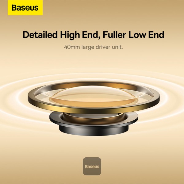Baseus Bowie D05 Wireless Headphones Noice Reduction 70Hr Battery Grey 6 Months Warranty. 