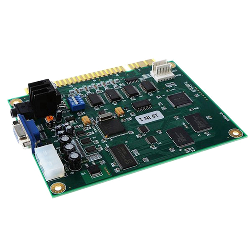 19 in 1 Arcade Classic Game Board VGA Output Arcade Game Board Durable for Jamma Arcade Motherboard. 
