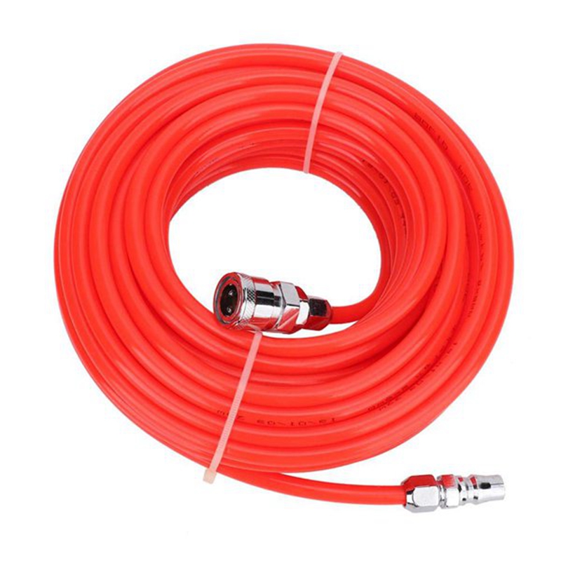 20M Pneumatic Air Tube Compressor Hose ith Male/Female Connector 5X8