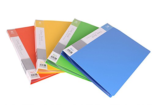 Display Clear Book File (8.5" x 13") F4 - 10,20,30,40,60,80,100 Pockets Can be used for filing important documents. Hard Cover Available in different colours. File Size is F4 Size Useful for keeping important document. 
