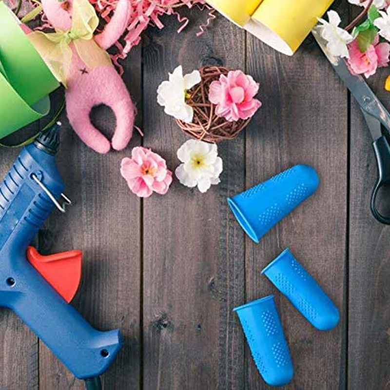 (New)12 Piece Finger Cot ilicone Finger Protection Cover Cap Fingertip Protector Heat Reitant Finger Leeve 3 ize. 