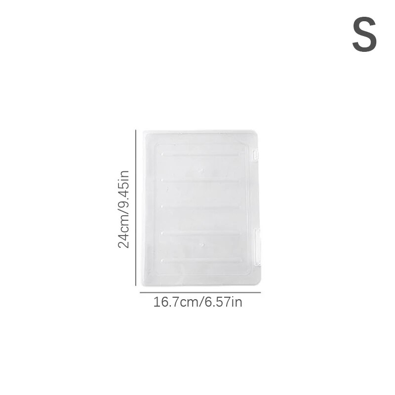【HOT】 File Box Slim Document Case Portable Project Case Transparent ...