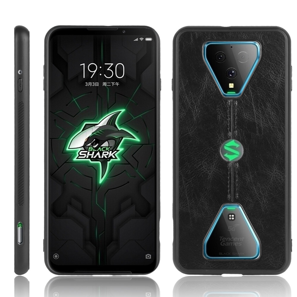 xprmy for Xiaomi Black Shark PU Leather Durable Hard Rubber Case
