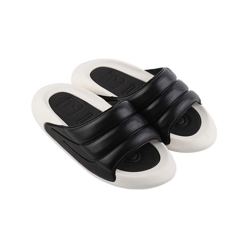 All-Matching Slippers Couple Men and Women Summer Non-Slip Outer Wear FashioninsTrendy Couple Platform Slippers. 