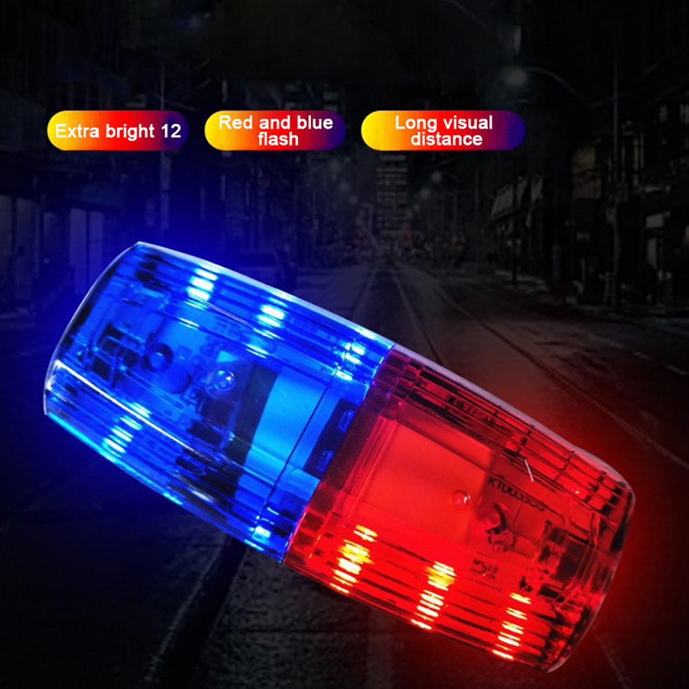 Night Running Safety Warning Light LED Flashing Lights Red And Blue Shoulder Clip Warning Lights Fun Run Flashing Signal Shoulder Lights Duty Charging. 
