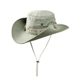 green summer hat
