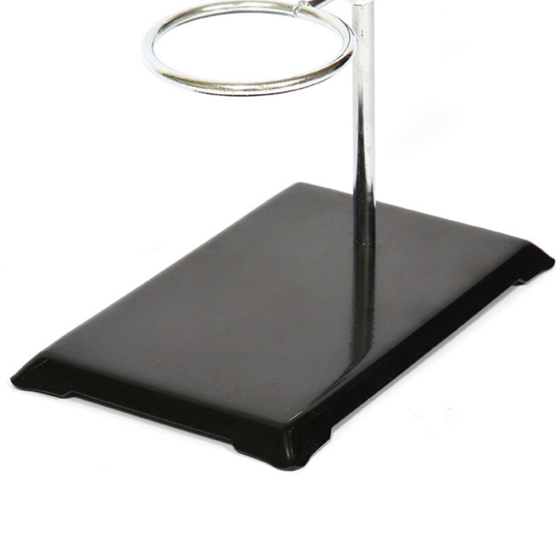 Laboratory Grade Metalware Support Stand, Cork Lined Burette Clamp with 2 Retort Ring (2inch,3inch Dia). 