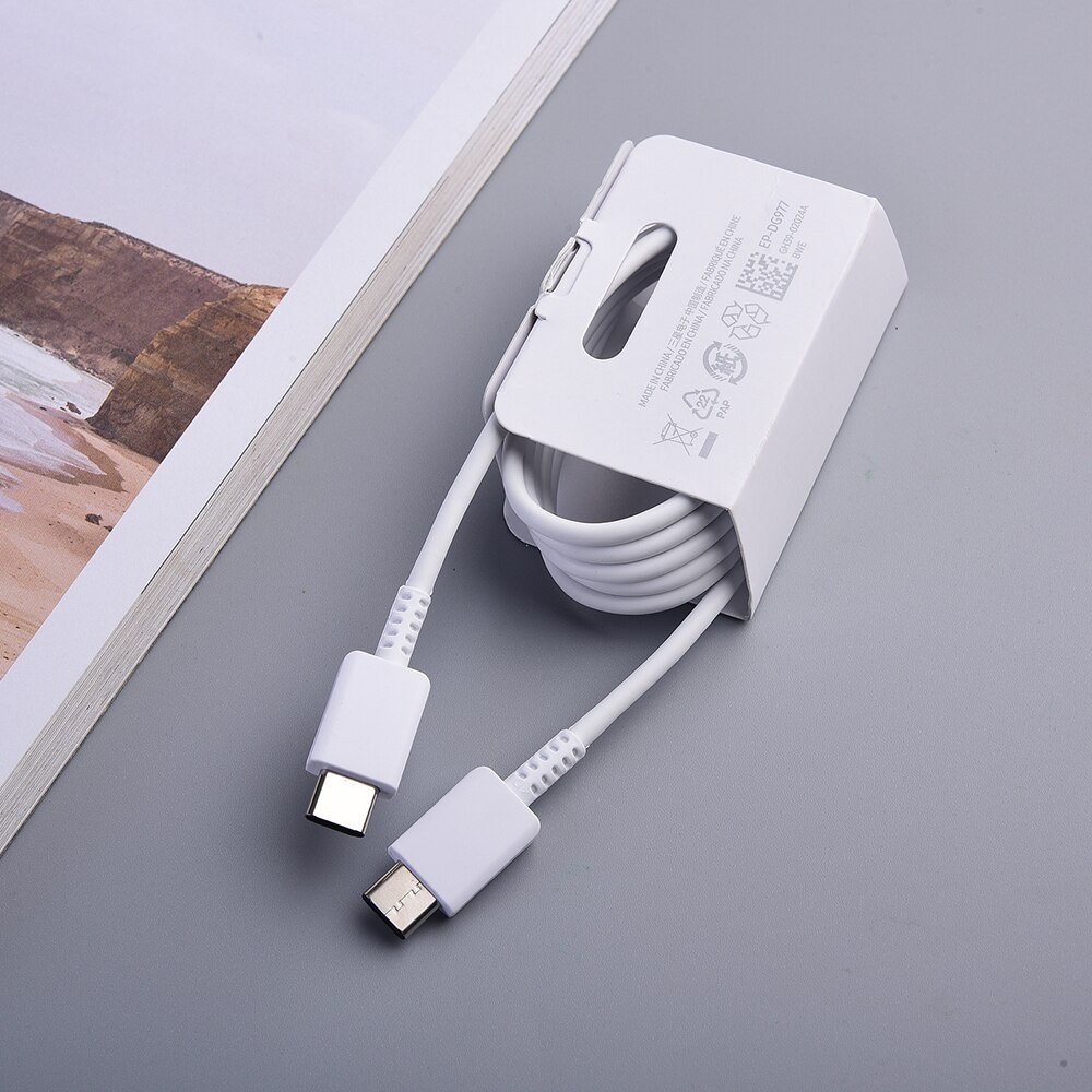 Samsung Galaxy A23 A33 A53 A52 A72 F23 S21 Charger UK Plug 25W Super Fast Charging Power Wall Adapter EP-TA800 USB Type C Cable. 