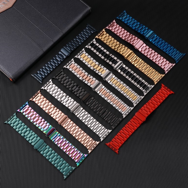 Band for Apple Watch Stainless Steel 38mm 40mm 41mm & 42mm 44mm 45mm 49mm Strap for Apple iWatch Series Ultra 8/7/6/5/4/3/2/1. 