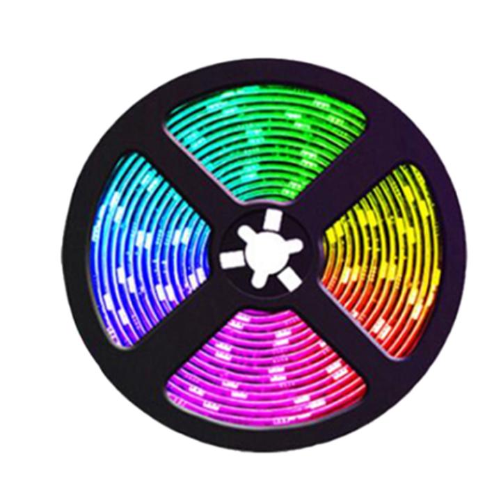 12V LED Light Strip 5M 16.4ft RGB LED Tape Lights RGB Rope Lights 16 Milions Colors Flexible Changing LED Strip Lights with Remote for TV Bedroom Party Home Lighting Kitchen Bar. 