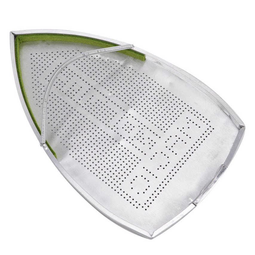 Home Teflon Aluminum Made Industrial Electric Iron Plate Shoe Protective Cover. 