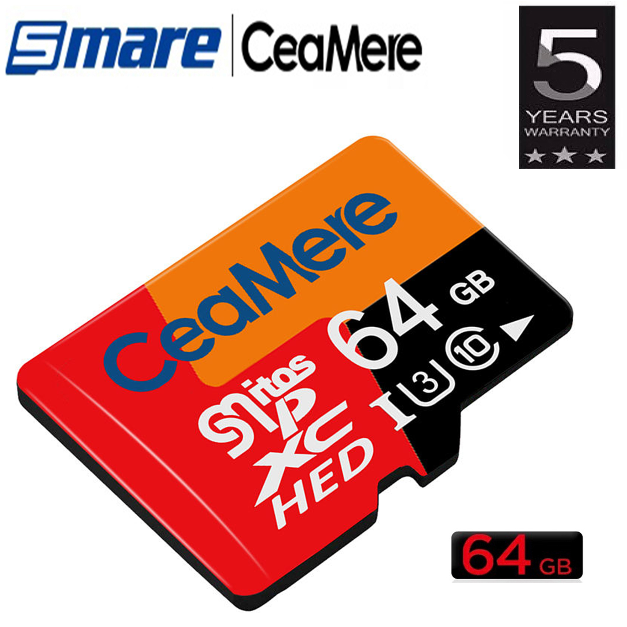 CeaMere HED High Endurance Class 10 U3 Micro SDHC SDXC 16GB 32GB 64GB 128GB 256GB Memory Card Micro SD TF Card. 