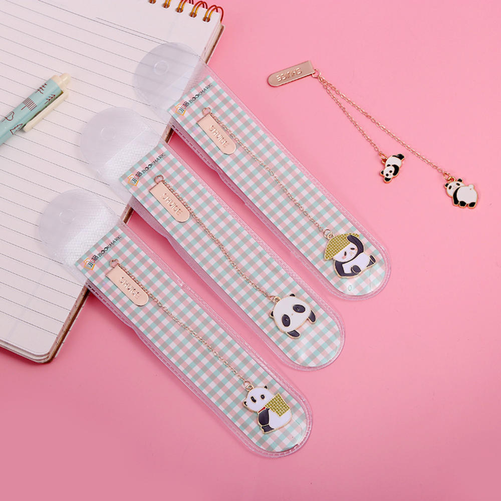 Unique Bookmark Design Meteor Rabbit Bookmark Panda Bookmark Rocket Bottle Bookmark Cat-shaped Bookmark